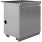 Whistler Grills Stroud 6-Burner Kitchen with Double Door Fridge, Sink, Gas Bottle Cabinet, 90 degree Corner Unit and a Three Drawer Cabinet. - Stainless Steel