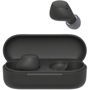 Sony WF-C510B Earbuds - High-Quality Sound, Customisable EQ, Comfortable Design, 22hr Battery, Quick Charging, Bluetooth Multipoint Connection, Ambient Sound Mode, Spotify Tap, IPX4 Rating - Black