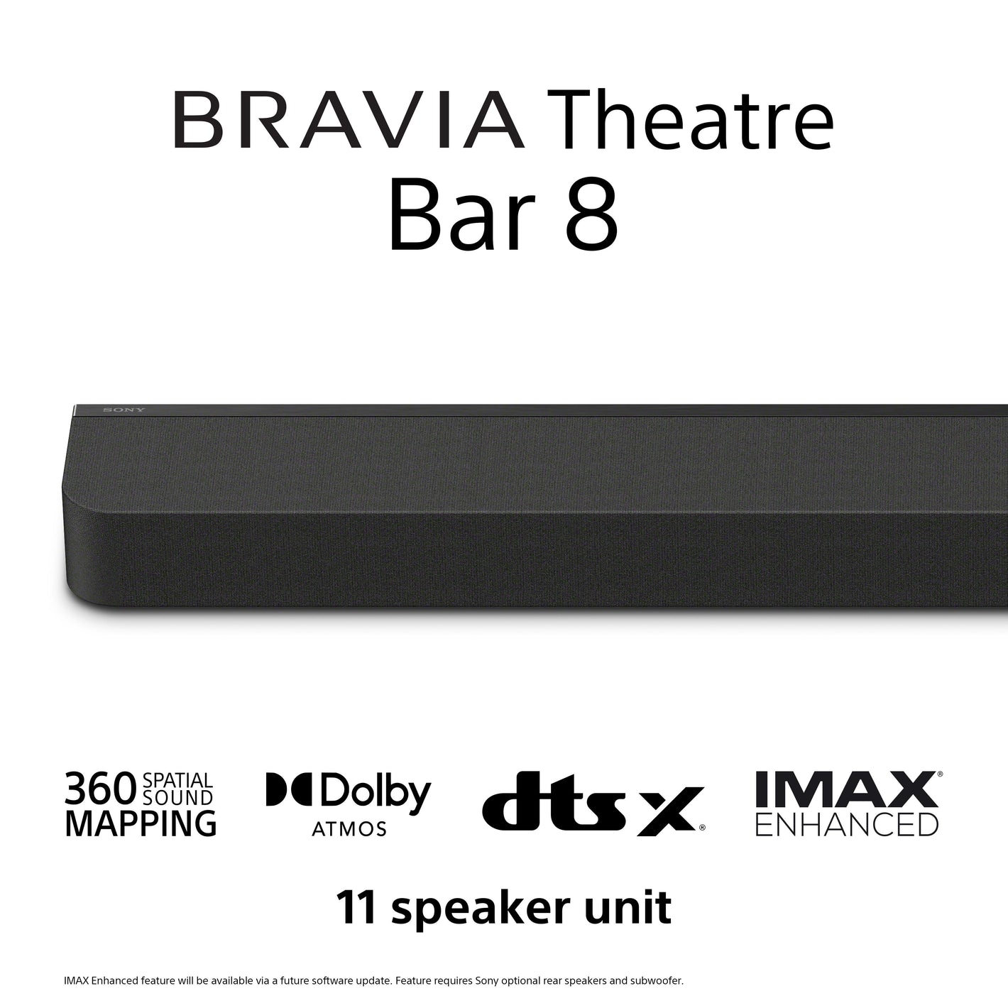 Sony BRAVIA Theatre Bar 8 - Dolby Atmos® Single Soundbar