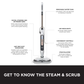 Shark S8201UK Steam & Scrub Automatic Steam Mop with Steam Blaster