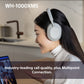 Sony WH-1000XM5P Noise Cancelling Wireless Headphones - 30 hours battery life - Around-ear style - Optimised for Alexa and the Google Assistant - with built-in mic for phone calls - Pink