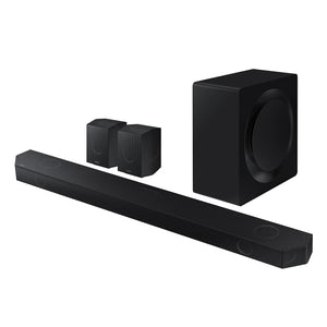 Samsung Q990D Q-Series 11.1.4ch Cinematic Soundbar with Subwoofer and Rear Speakers (2024)