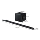 Samsung S800D/S801D Ultra Slim 3.1.2ch Lifestyle Soundbar with Subwoofer (2024)