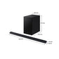 Samsung S700D/S701D Ultra Slim 3.1ch Lifestyle Soundbar with Subwoofer (2024)