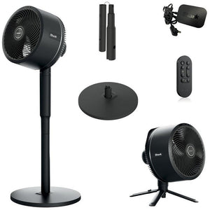 Shark FA220UK FlexBreeze High-Velocity Hybrid Cordless & Corded Fan | Black