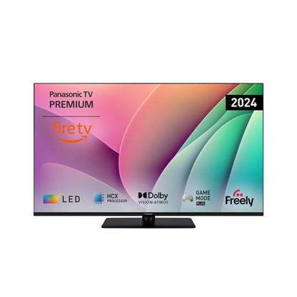 Panasonic TV-55W80AEY 55" LED 4K Smart TV with Fire TV - W80A Series