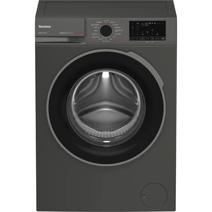 Blomberg LWA18461G 8kg 1400 Spin SpinSave Washing Machine - Graphite