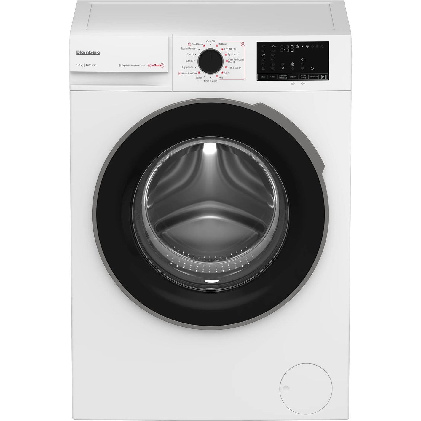 Blomberg LWA18461W 8kg 1400 Spin SpinSave Washing Machine - White