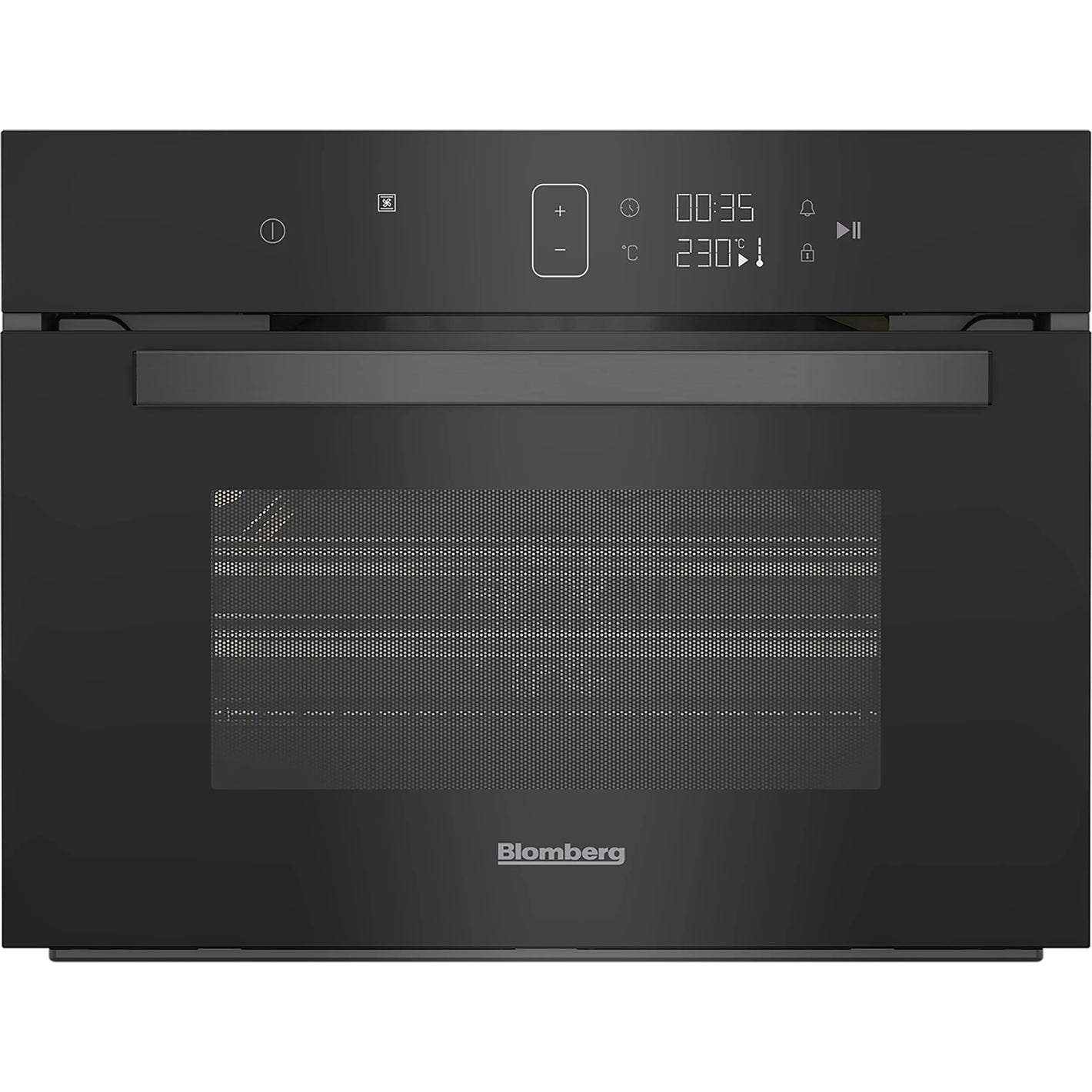 Blomberg ROKW8370B 59.4cm Built In Compact Microwave Oven | Black