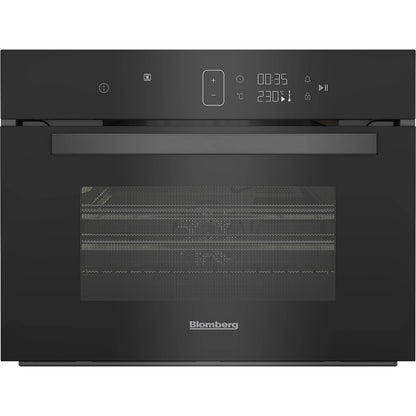 Blomberg ROKW8370B 59.4cm Built In Compact Microwave Oven | Black