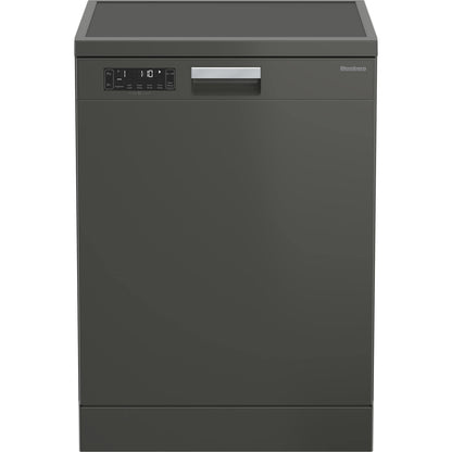 Blomberg LDF52320G Freestanding Full Size Dishwasher with Hygiene+ 15 Places - Graphite