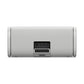 Sony SRS-ULT50W ULT FIELD 5 - Powerful Bluetooth Portable Speaker, 25hr Battery, 2 x ULT POWER SOUND modes, IP67, Waterproof, Dustproof, 360 Lights, Detachable Shoulder Strap, Compact - White