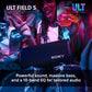 Sony SRS-ULT50W ULT FIELD 5 - Powerful Bluetooth Portable Speaker, 25hr Battery, 2 x ULT POWER SOUND modes, IP67, Waterproof, Dustproof, 360 Lights, Detachable Shoulder Strap, Compact - White