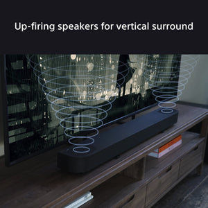 Sony BRAVIA Theatre Bar 6 with Subwoofer – 3.1.2ch surround sound | Up-firing speakers | Dolby Atmos | DTS:X | AI Voice Zoom 3 (via BRAVIA TV) | DSEE for music | Easy set-up | Simple Remote Control