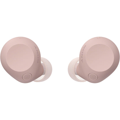 Sony WF-C710NP Truly Wireless Noise Cancelling Earbuds, Lightweight Headphones, Touch Controls, Multipoint Connection, IPX4, up to 40 HR battery, Quick Charge, iOS & Android - Pink
