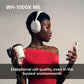 SONY WH-1000XM6 Flagship Noise Cancelling Over-Ear Wireless Bluetooth Headphones, Signature Hi-Res Sound, Ultimate Comfort, Foldable Design, Durable Case, 30 HR Battery, iOS & Android