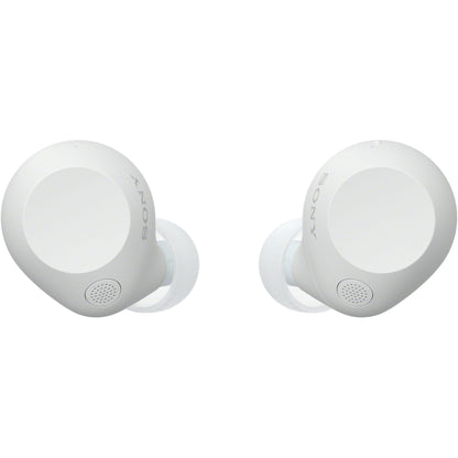 Sony WF-C710NW Truly Wireless Noise Cancelling Earbuds, Lightweight Headphones, Touch Controls, Multipoint Connection, IPX4, up to 40 HR battery, Quick Charge, iOS & Android - White