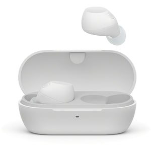Sony WF-C710NW Truly Wireless Noise Cancelling Earbuds, Lightweight Headphones, Touch Controls, Multipoint Connection, IPX4, up to 40 HR battery, Quick Charge, iOS & Android - White