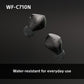 Sony WF-C710NB Truly Wireless Noise Cancelling Earbuds, Lightweight Headphones, Touch Controls, Multipoint Connection, IPX4, up to 40 HR battery, Quick Charge, iOS & Android - Black