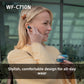 Sony WF-C710NL Truly Wireless Noise Cancelling Earbuds, Lightweight Headphones, Touch Controls, Multipoint Connection, IPX4, up to 40 HR battery, Quick Charge, iOS & Android - Blue