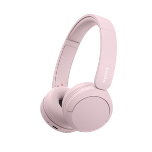 Sony WH-CH520P Wireless Bluetooth Headphones - up to 50 Hours Battery Life with Quick Charge, On-ear style - Pink