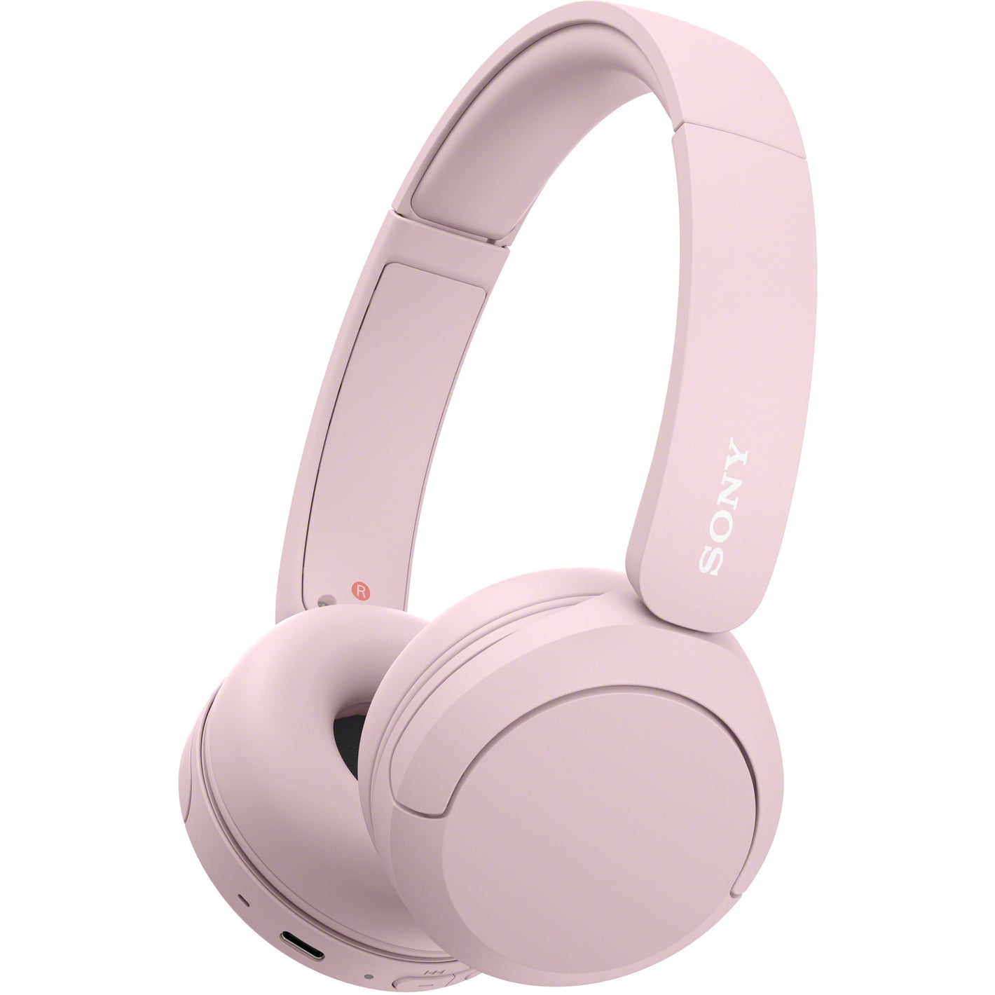 Sony WH-CH520P Wireless Bluetooth Headphones - up to 50 Hours Battery Life with Quick Charge, On-ear style - Pink