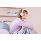 Sony WH-CH520P Wireless Bluetooth Headphones - up to 50 Hours Battery Life with Quick Charge, On-ear style - Pink