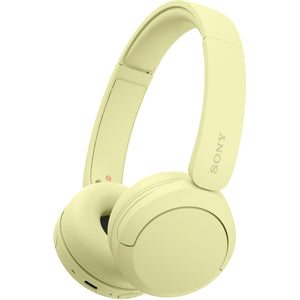 Sony WH-CH520Y Wireless Bluetooth Headphones - up to 50 Hours Battery Life with Quick Charge, On-ear style - Yellow