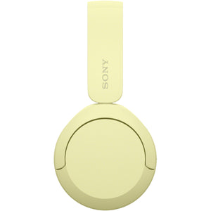 Sony WH-CH520Y Wireless Bluetooth Headphones - up to 50 Hours Battery Life with Quick Charge, On-ear style - Yellow
