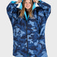 dryrobe Advance Long Sleeve V3 - Blue Camo Blue