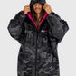 dryrobe Advance Long Sleeve V3 - Black Camo Pink