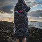 dryrobe Advance Long Sleeve V3 - Black Camo Pink