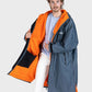 dryrobe Advance Long Sleeve V3 - Dark Grey Orange