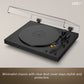 Sony PS-LX5BT Premium Wireless Bluetooth Turntable, Full Auto Playback, Belt-drive, Quality Cartridge, Hi-Res Audio Wireless, Built-in Phono Preamp, 3 Gain Modes, 2 Speed Operation, Rubber Mat