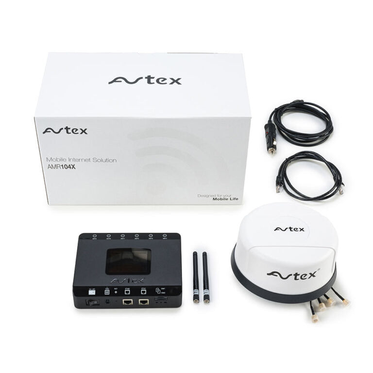 Avtex AMR104X 4G CAT 6 Mobile Internet Solution Dual sim superfast router package