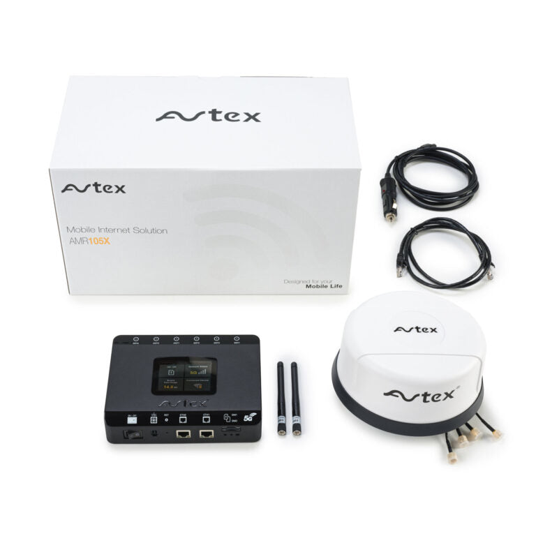 Avtex AMR105X 5G Wi-Fi 6 Mobile Internet Solution Ultrafast Dual Sim Router