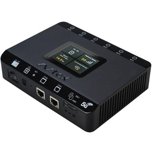 Avtex AMR105X-B 5G Wi-Fi 6 Mobile Internet Solution Ultrafast Dual Sim Router - Black