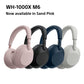 Sony WH-1000XM6P Flagship Noise Cancelling Over-Ear Wireless Bluetooth Headphones, Signature Hi-Res Sound, Ultimate Comfort, Foldable Design, Durable Case, 30 HR Battery, iOS & Android - Sand Pink