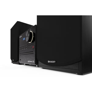 Sharp XL-B517D(BK) Wireless Hi-Fi Micro System - Black