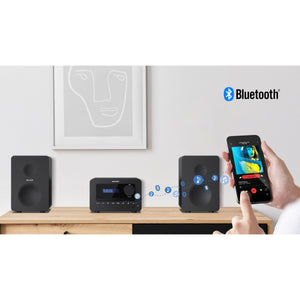 Sharp XL-B520D DAB+ Hi-Fi Micro System - Black