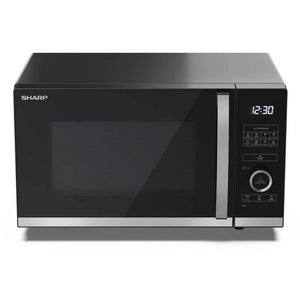 Sharp YC-QS254AU-B 25 Litres Flatbed Microwave Oven - Black