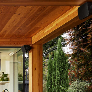 Sonos Outdoor Speakers by Sonos and Sonance (Pair) | Sonos Architectural by Sonance. - Black