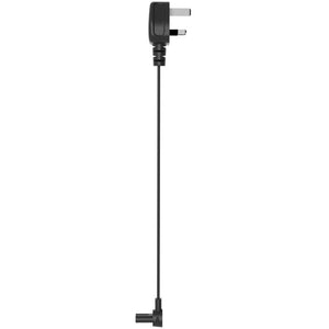 Flexson 0.35m Power Cable for Era 100 & Era 300, Ray, Arc, Sub (Gen 3), Sub Mini, Amp, Beam, Playbase, Play:5 (Gen 2) | Single - Black