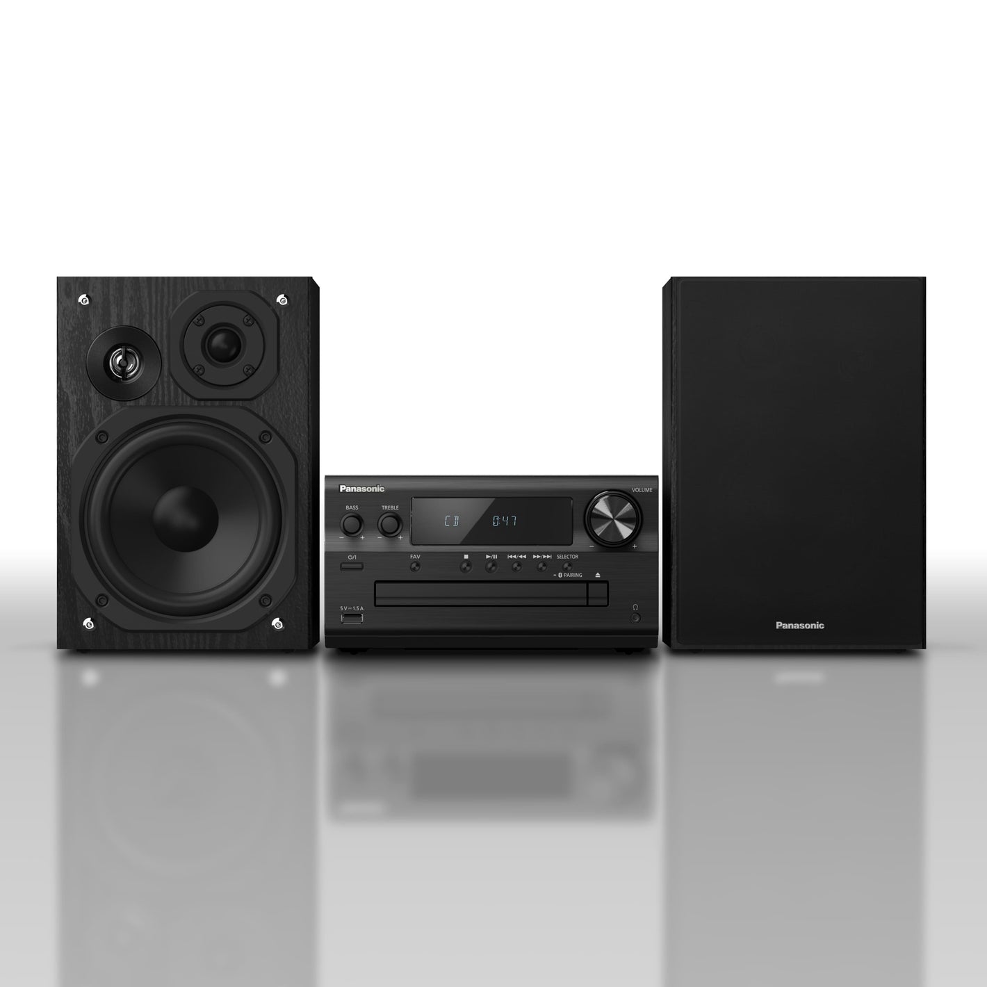 Panasonic SC-PMX802E-K Premium Hi-Fi System with DAB, CD & Hi-Res Streaming - Black