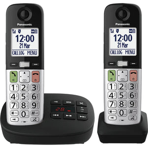 Panasonic KX-TGU432EB Digital Cordless Answering System - Two Handsets