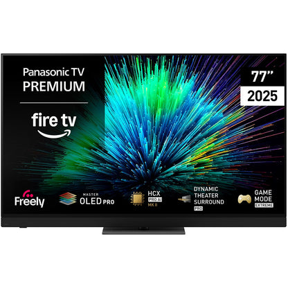 Panasonic TV-77Z90BEB 77" 4K Ultra HD OLED TV | Master OLED Pro Panel | HCX Pro AI MK II Processor | Fire TV | 2025 Model | Z90B Range