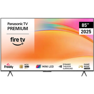 Panasonic TV-85W95BEB 85" Flagship 4K Ultra HD Mini-LED TV | HCX Pro AI MK II Processor | Fire TV | 2025 Model | W95B Range