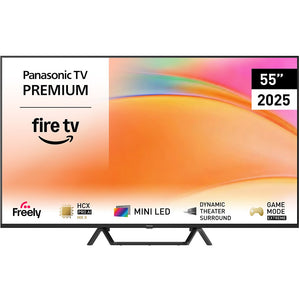 Panasonic W95B Flagship 4K Ultra HD Mini-LED TV | HCX Pro AI MK II Processor | Fire TV | 2025 Model