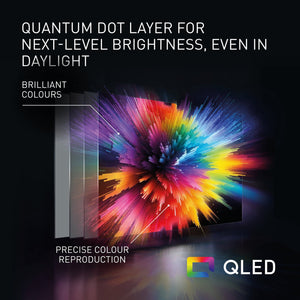 Panasonic TV-65W85BEY 65" 4K Ultra HD QLED TV | HDR Bright Panel Plus with HCX Processor | Fire TV | 2025 Model | W85B Range