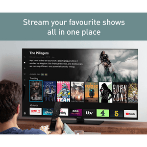Panasonic W61A 4K Ultra HD LED TV | HDR Bright Panel with 4K Colour Engine | Powered by TiV0 | 2025 Model